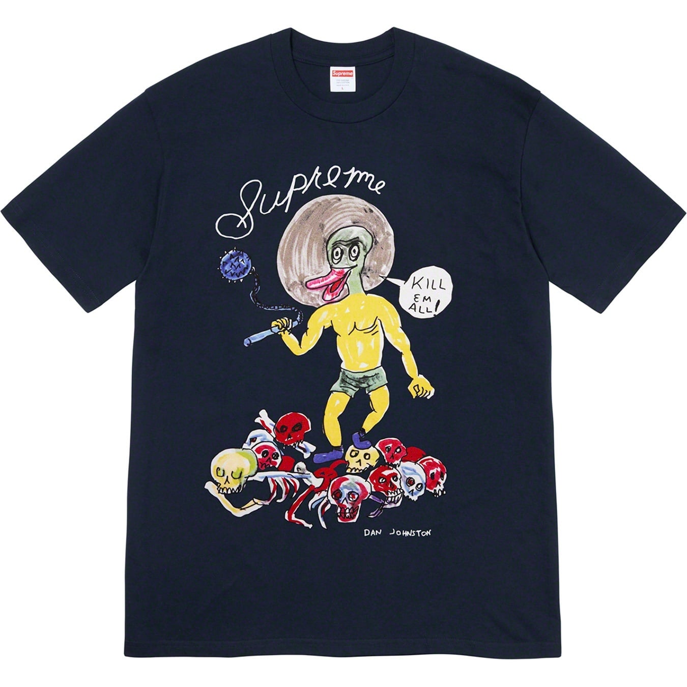 Daniel Johnston Kill Em All Tee view 4